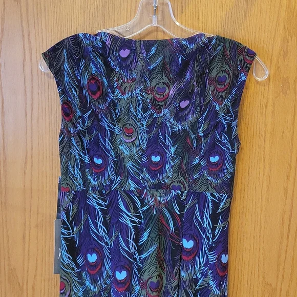 NWT MUSE Purple Artistic Dress - Picture 9 of 9